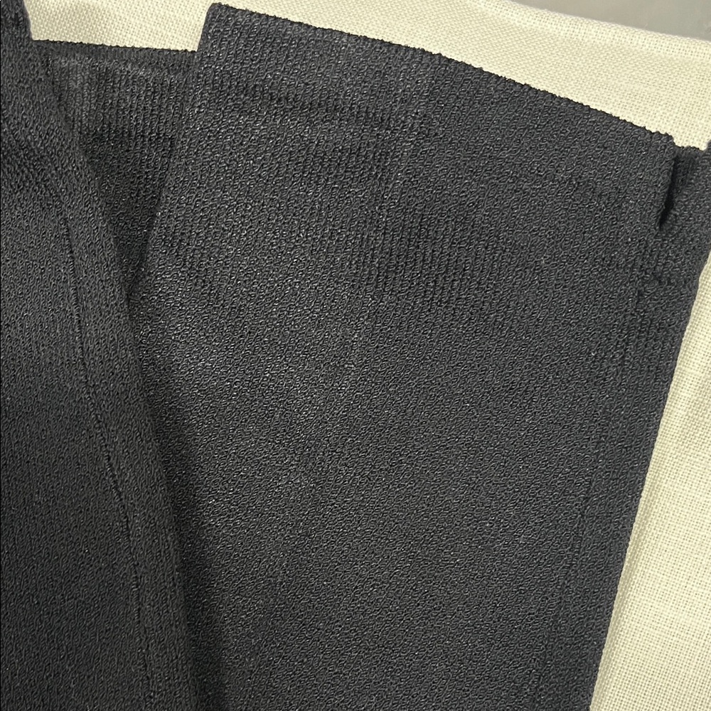 Vintage St. John basic  elastic waste size 12 Black Pants excellent condition - Picture 9 of 12